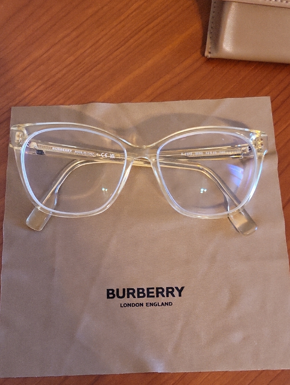 Burberry Transparent/Clear Glasses Frame